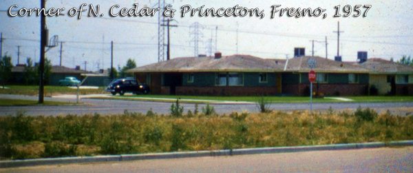 viewmaster017; fresno; corner cedar princeton; 1957.jpg