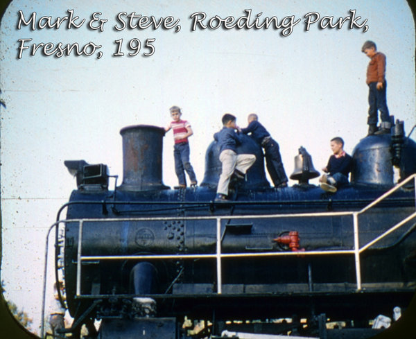 ViewMaster243; mark; steve; roeding park; fresno; 1957.jpg