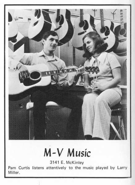 1971 McLane High Yearbook Ad-MV Music.jpg